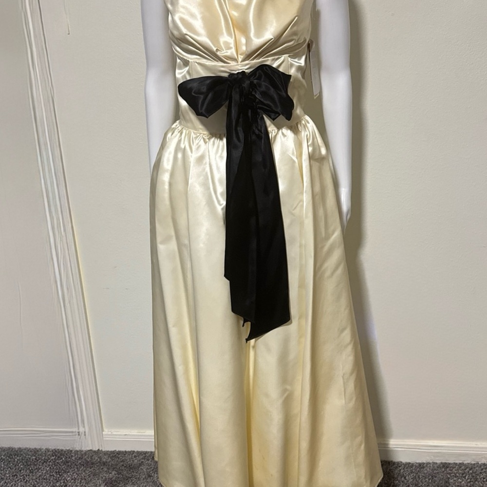 Gunne Sax By Jessica McClintock Vintage Dress Satin Size Small NWT
